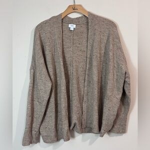Old Navy Speckled Tan Cardigan